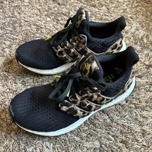 Adidas Ultraboost DNA Black with Leopard Accents